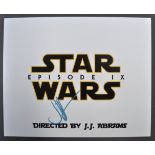 STAR WARS - JJ ABRAMS - DIRECTOR - RARE SIGNED PHO