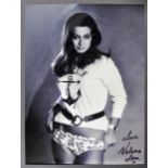 FROM THE COLLECTION OF VALERIE LEON - SIGNED 8X10"