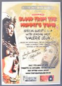 FROM THE COLLECTION OF VALERIE LEON - AUTOGRAPHED