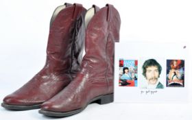 PETER WYNGARDE ESTATE - PAIR OF ORIGINAL RED COWBO