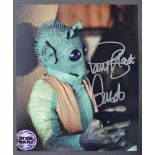 STAR WARS - PAUL BLAKE - GREEDO - SIGNED PHOTOGRAP