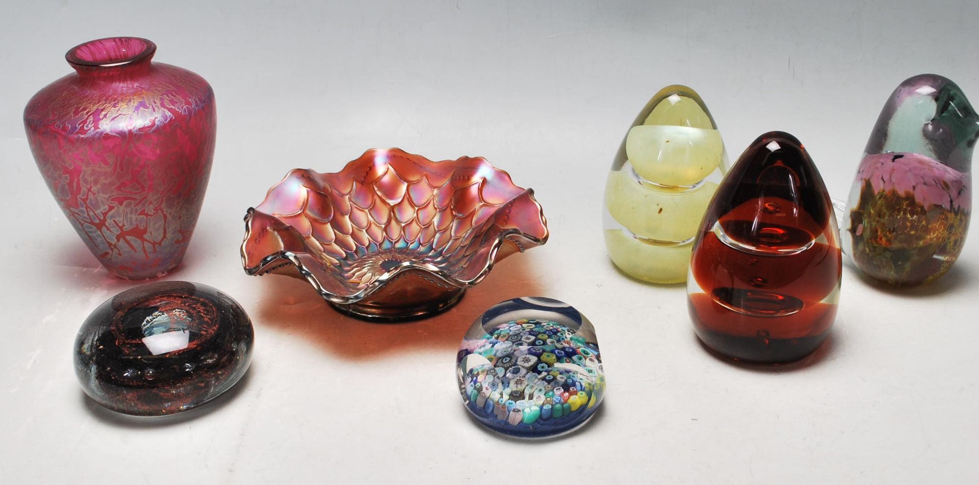 STUDIO ART GLASS PAPERWEIGHTS