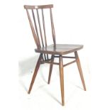 RETRO VINTAGE 1950S BEECH AND ELM DINING CHAIR BY ERCOL