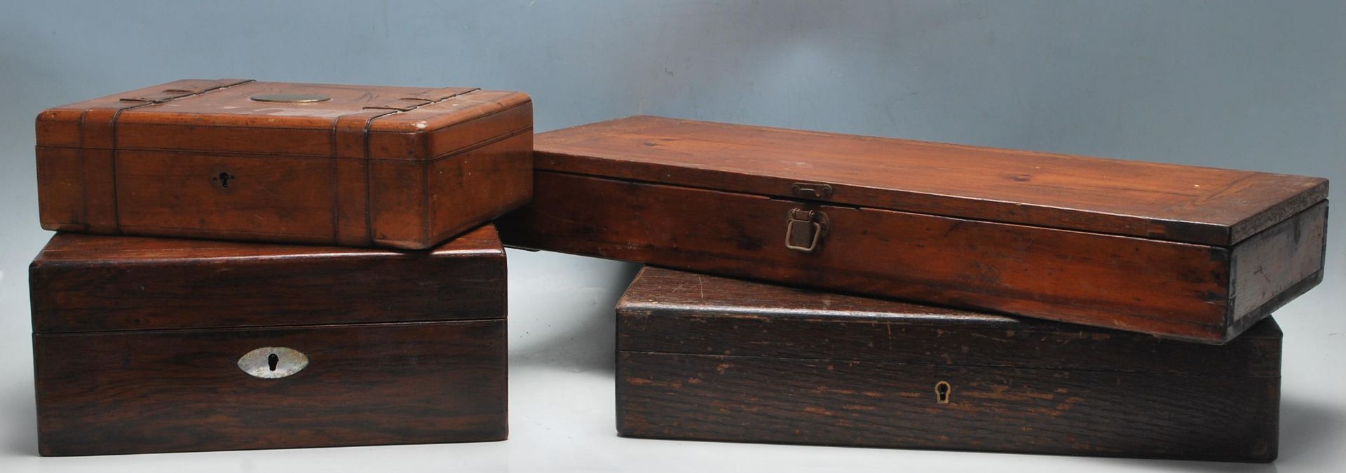 COLLECTION OF VINTAGE EARLY 20TH CENTURY BOXES