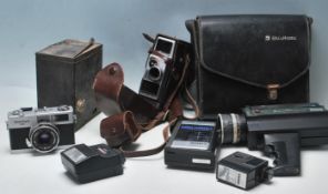 A COLLECITON OF LATE 20TH CENTURY VINTAGE AUDIO AND VIDEO EQUIPMENT