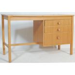 1960'S VINTAGE OAK BEDROOM DRESSING TABLE DESK