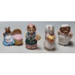 GROUP OF FIVE VINTAGE BESWICK BEATRIX POTTER FIGUIRNES