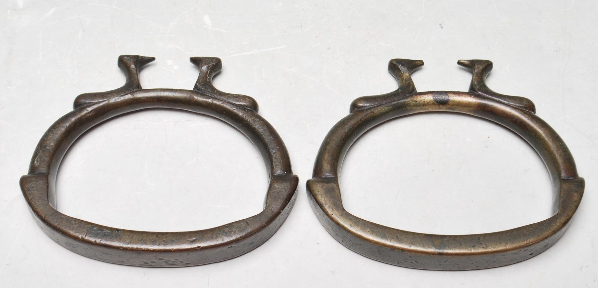 EARLY 20TH CENTURY CHINESE HORSE RIDING STIRRUPS