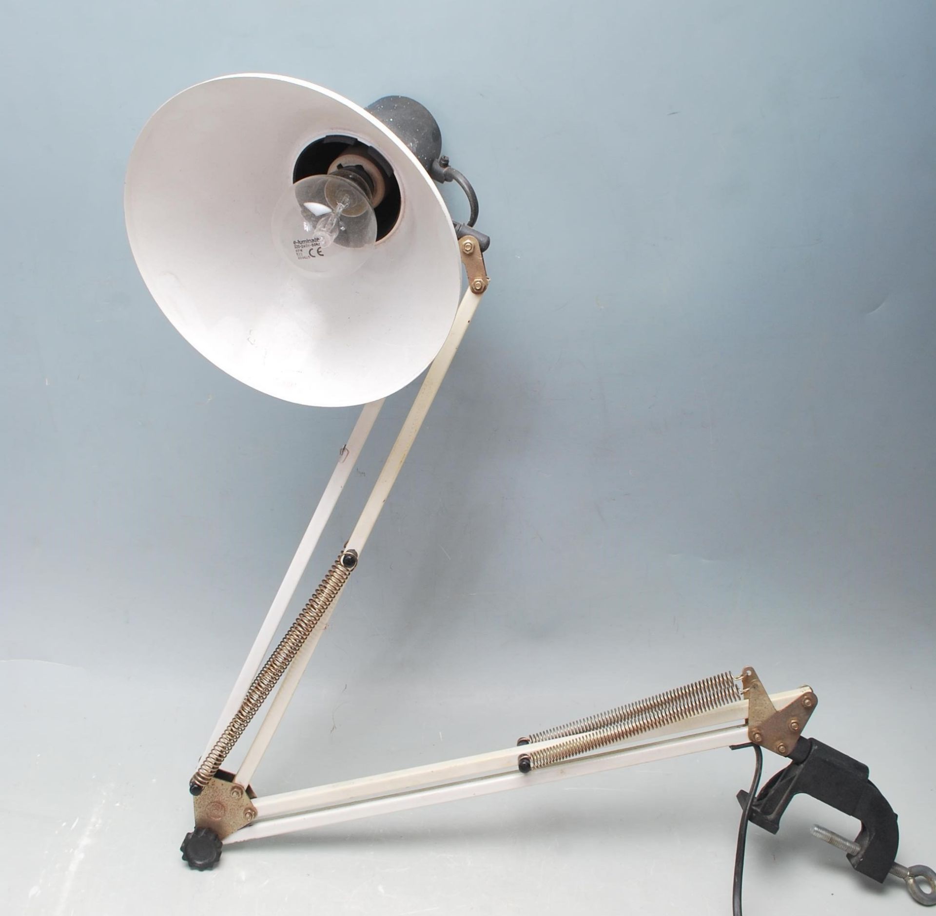 RETRO VINTAGE ARTICULATED THREE ARM ADJUSTABLE LAMP LIGHT