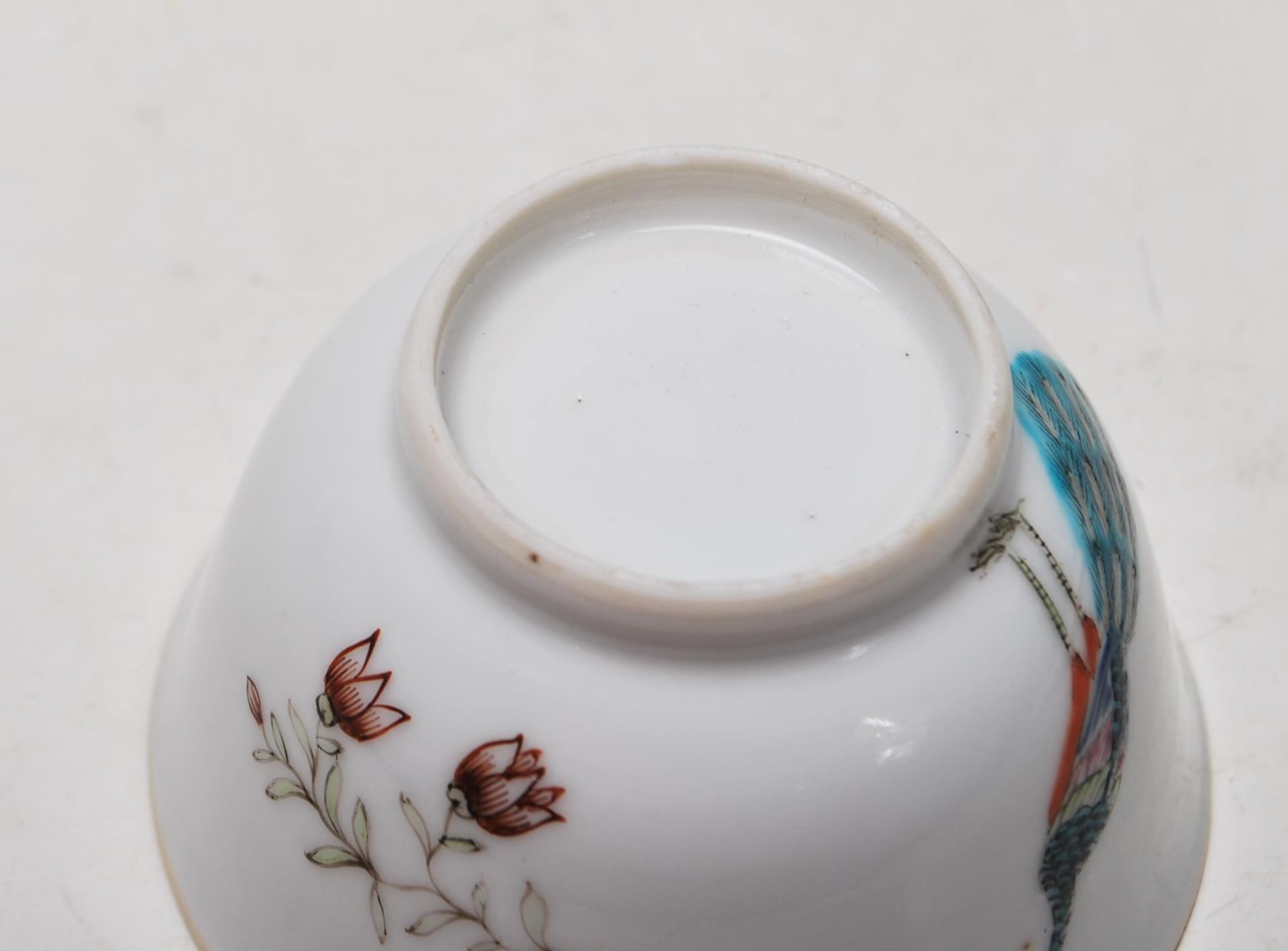 ANTIQUE EARLY 18TH CENTURY CHINESE QIANLONG PERIOD PORCELAIN TEA BOWL - Bild 6 aus 6