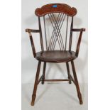 VICTORIAN GOLDSMITH TYPE WINDSOR CHAIR