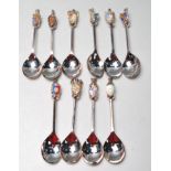 QUEEN'S BEASTS JUBILEE SILVER LIMITED EDTION SPOON SET