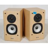 PAIR OF AE GISEVO ONE SHELF SPEAKERS