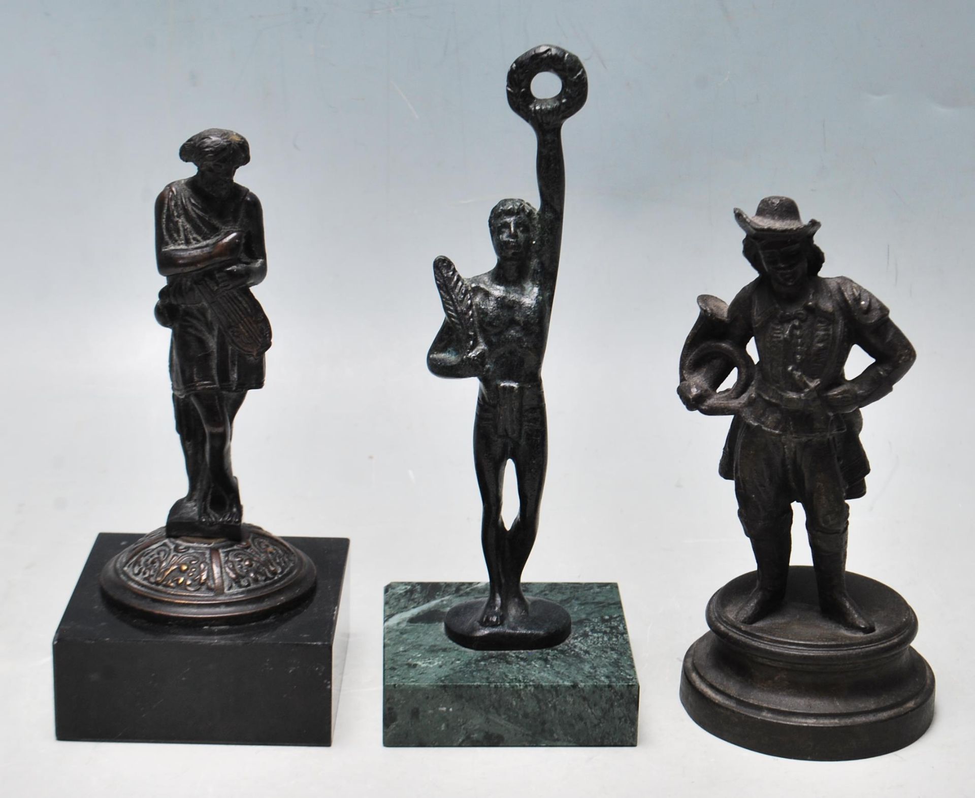 COLLECTION OF 19TH CENTURY VICTORIAN BRONZE