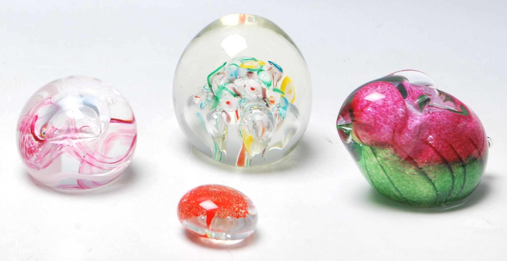 SIX VINTAGE 20TH CENTURY ART STUDIO PAPERWEIGHTS - Image 7 of 10