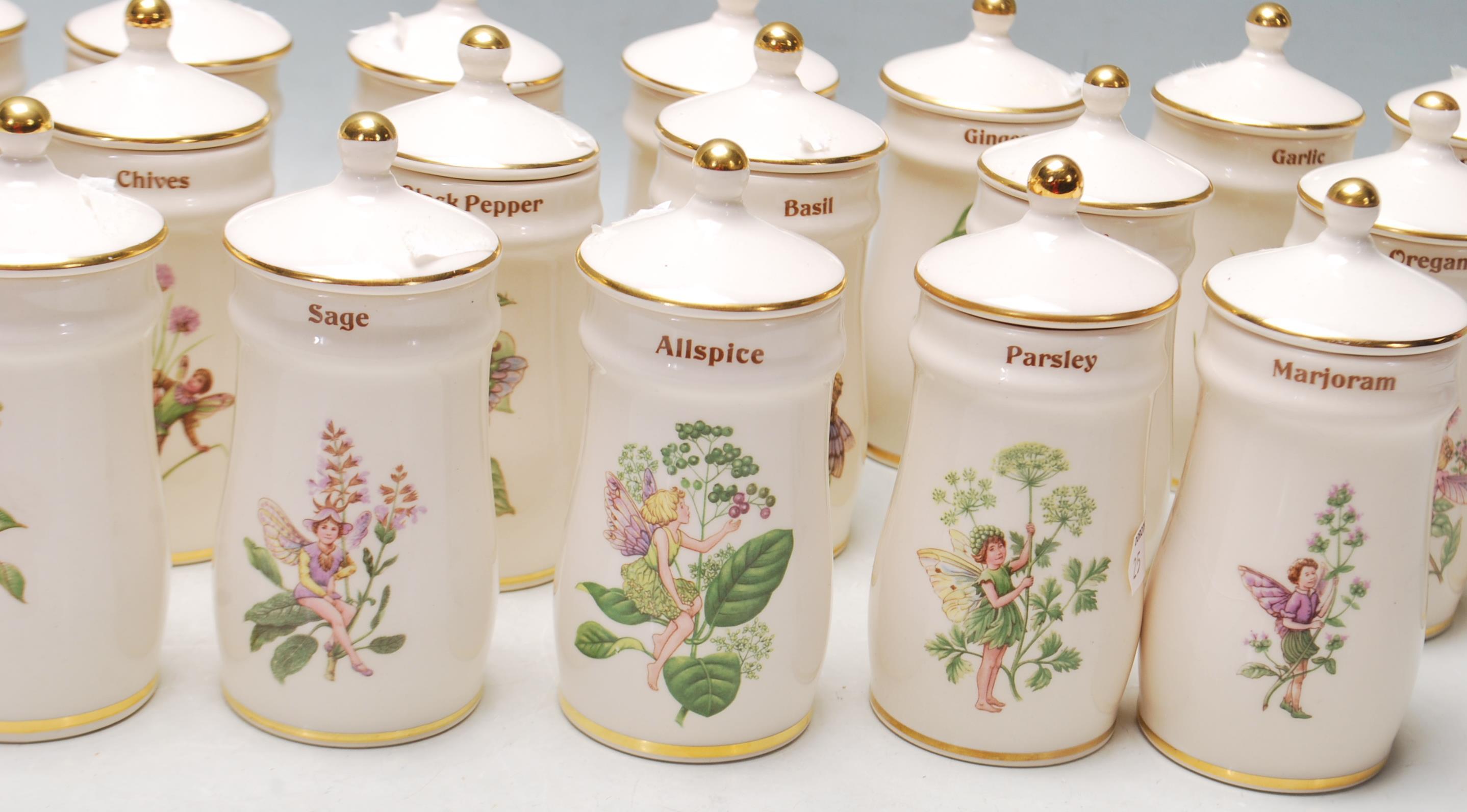 THE FLOWER FAIRY SPICE JARS BY GRESHAM MARKETING LTD - Image 3 of 14