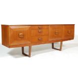 RETRO VINTAGE 1970 TEAK WOOD DANISH INSPIRED SIDEBOARD