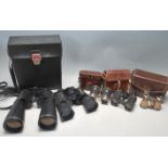 COLLECTION OF LATE 20TH CENTURY BINOCULARS TO INCLUDE BRESSER AND MORE