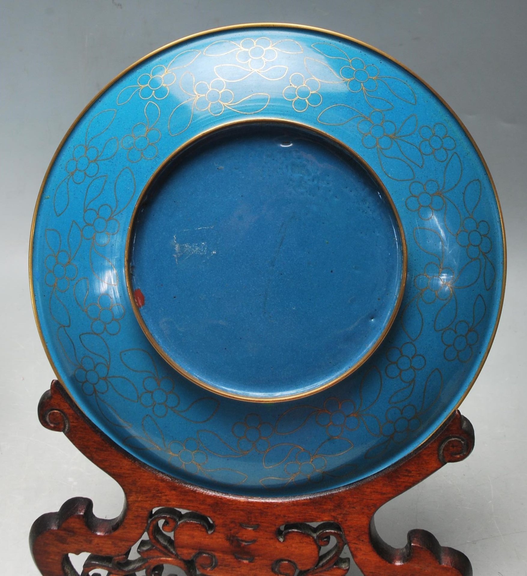COLLECTION OF LATE 20TH CENTURY CHINESE REPUBLIC BRASS CLOISONNE - Image 4 of 8
