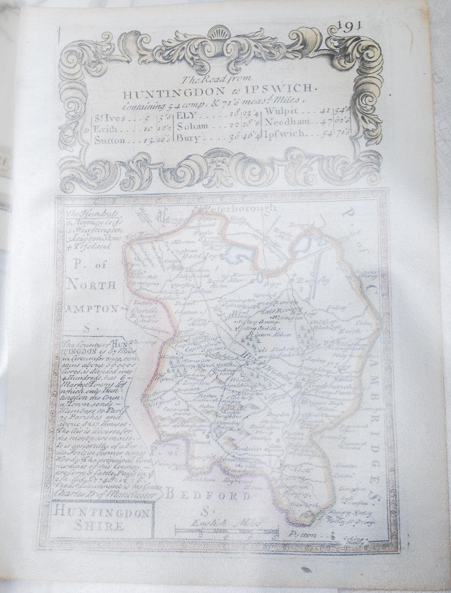 COLLECTION OF ANTIQUE ENGLISH COUNTY MAPS - Bild 12 aus 14