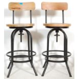 RETRO STYLE VINTAGE INDUSTRIAL COCKTAIL CHAIRS