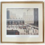 AFTER LS LOWRY THE REMOVAL PRINT 1928