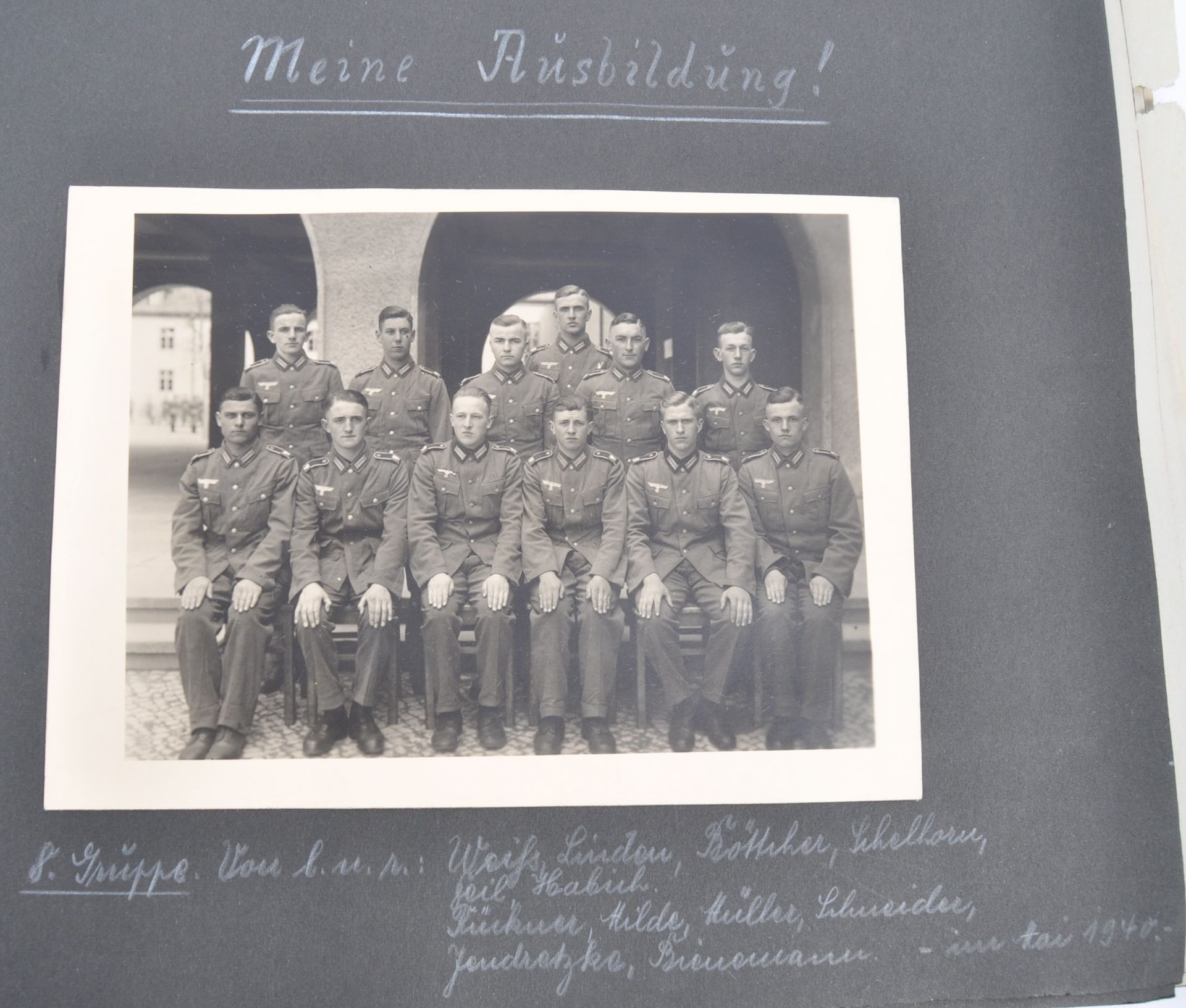 ORIGINAL WWII SECOND WORLD WAR GERMAN NAZI PHOTOGRAPH ALBUM - Image 4 of 7