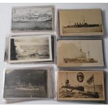 WWI FIRST WORLD WAR & WWII NAVY / SUBMARINE RELATED POSTCARDS