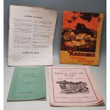 COLELCTION OF MID 20TH CENTURY VINTAGE FARMING RELATED LITERATURE