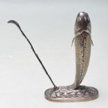 MID 20TH CENTURY HALLMARKED SILVER INCENSE HOLDER