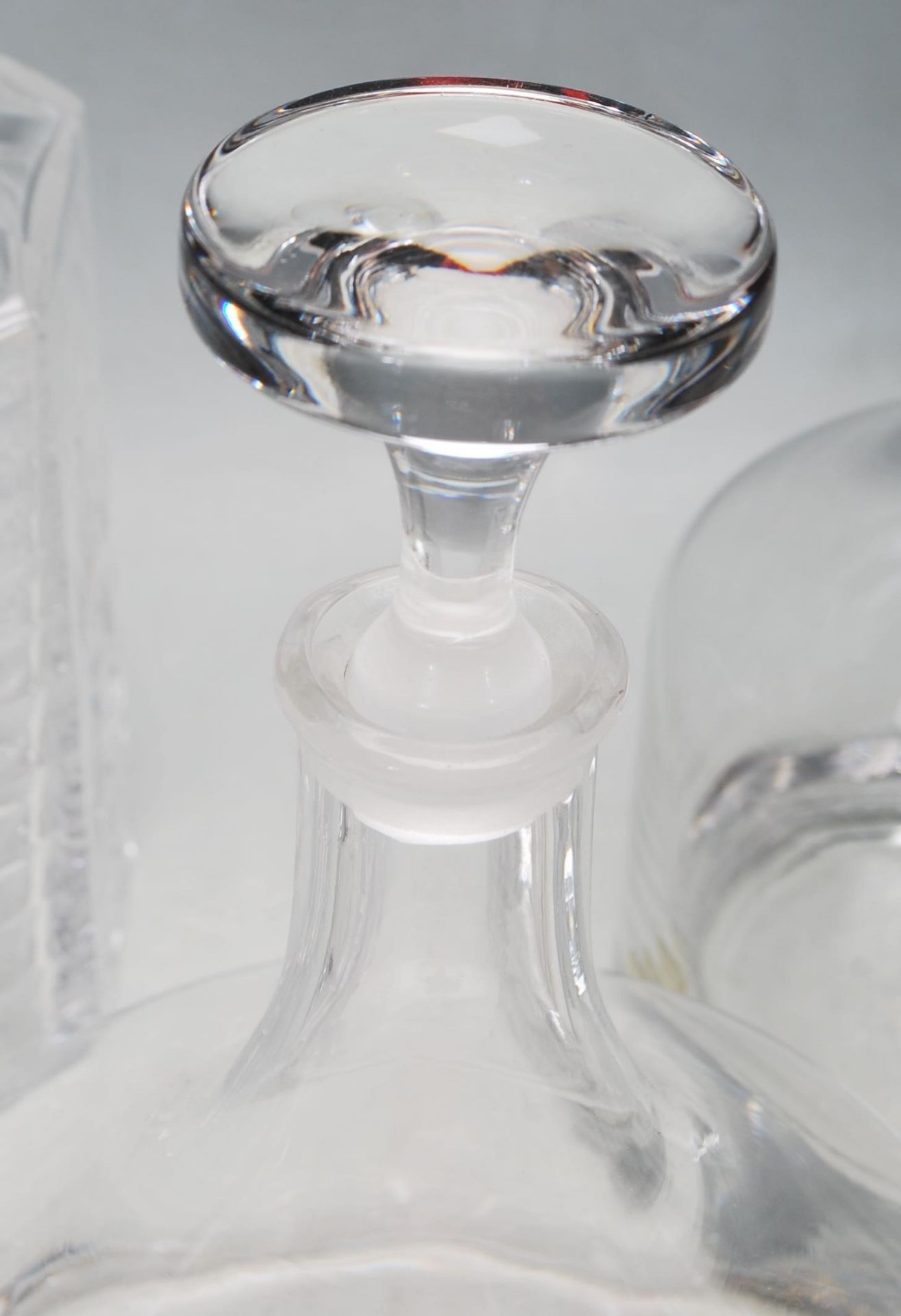 RETRO GLASS DECANTERS TO INCLUDE DARTINGTON & WATERFORD - Image 4 of 7