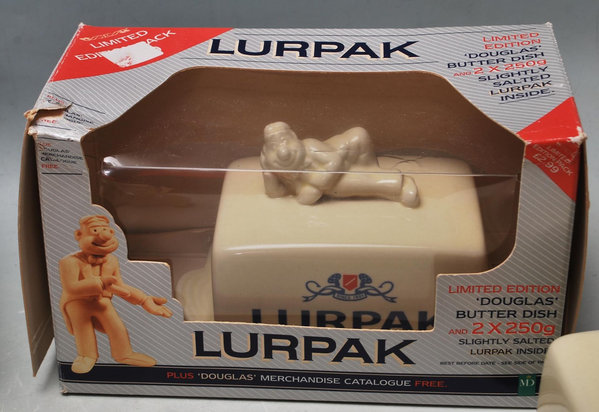 VINTAGE 20TH CENTURY LIMITED EDITION LURPAK DOUGLAS BUTTER DISH - TAST RACK - EGG CUPS - Image 3 of 9