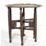 ANTIQUE INDIAN BENARES TABLE