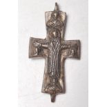 MEDIEVAL BYZANTINE RELIQUARY CROSS FRAGMENT