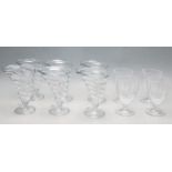 A COLLECTION OF VINTAGE RETRO VINTAGE LATE 20TH CENTURY ITALIAN DESIGNER GLASS