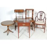 GROUP OF REGENCY STYLE FURNITURE