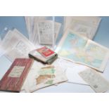 COLLECTION OF ANTIQUE ENGLISH COUNTY MAPS