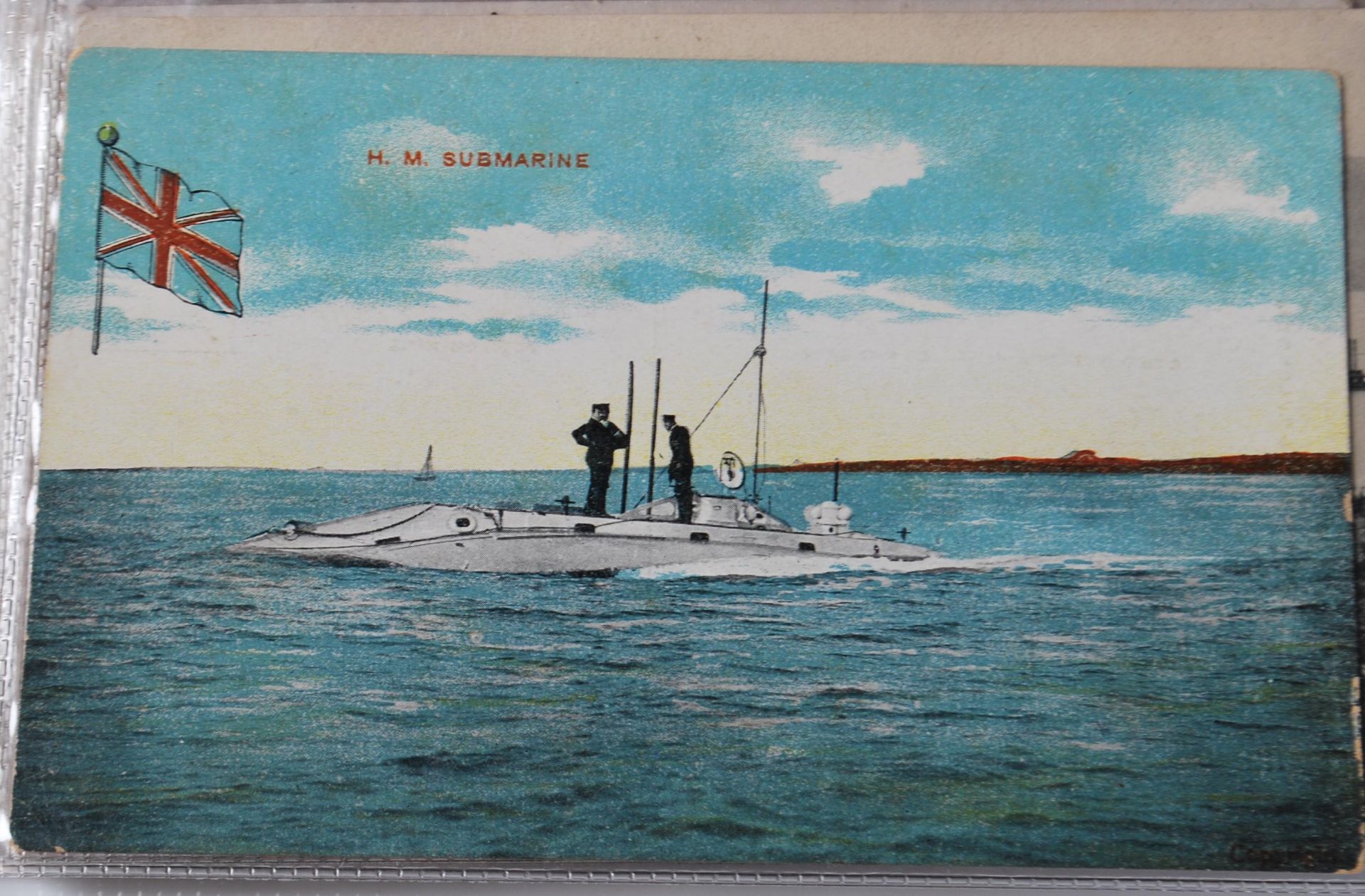 WWI FIRST WORLD WAR & WWII NAVY / SUBMARINE RELATED POSTCARDS - Image 3 of 8