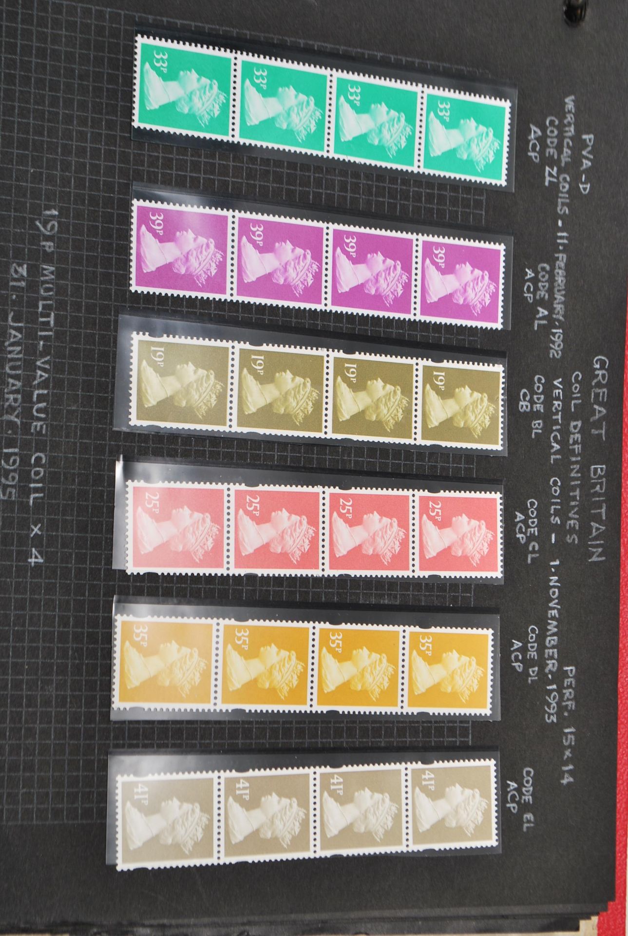 THREE ALBUMS OF MACHIN DEFINITIVE STAMPS + PRESENTATION - Image 16 of 25