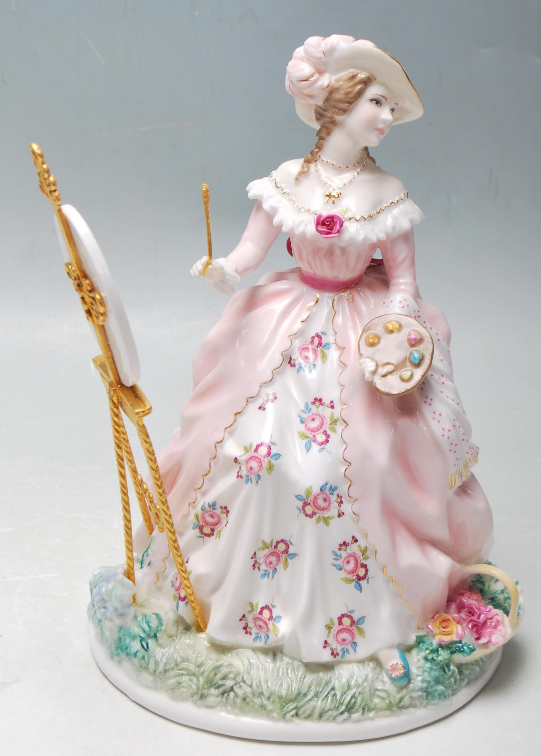 ROYAL WORCESTER - THE GRACEFUL ARTS - PAINTING NO 1583 - Image 2 of 7