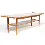 RETRO 20TH CENTURY TEAK WOOD COFFEE TABLE