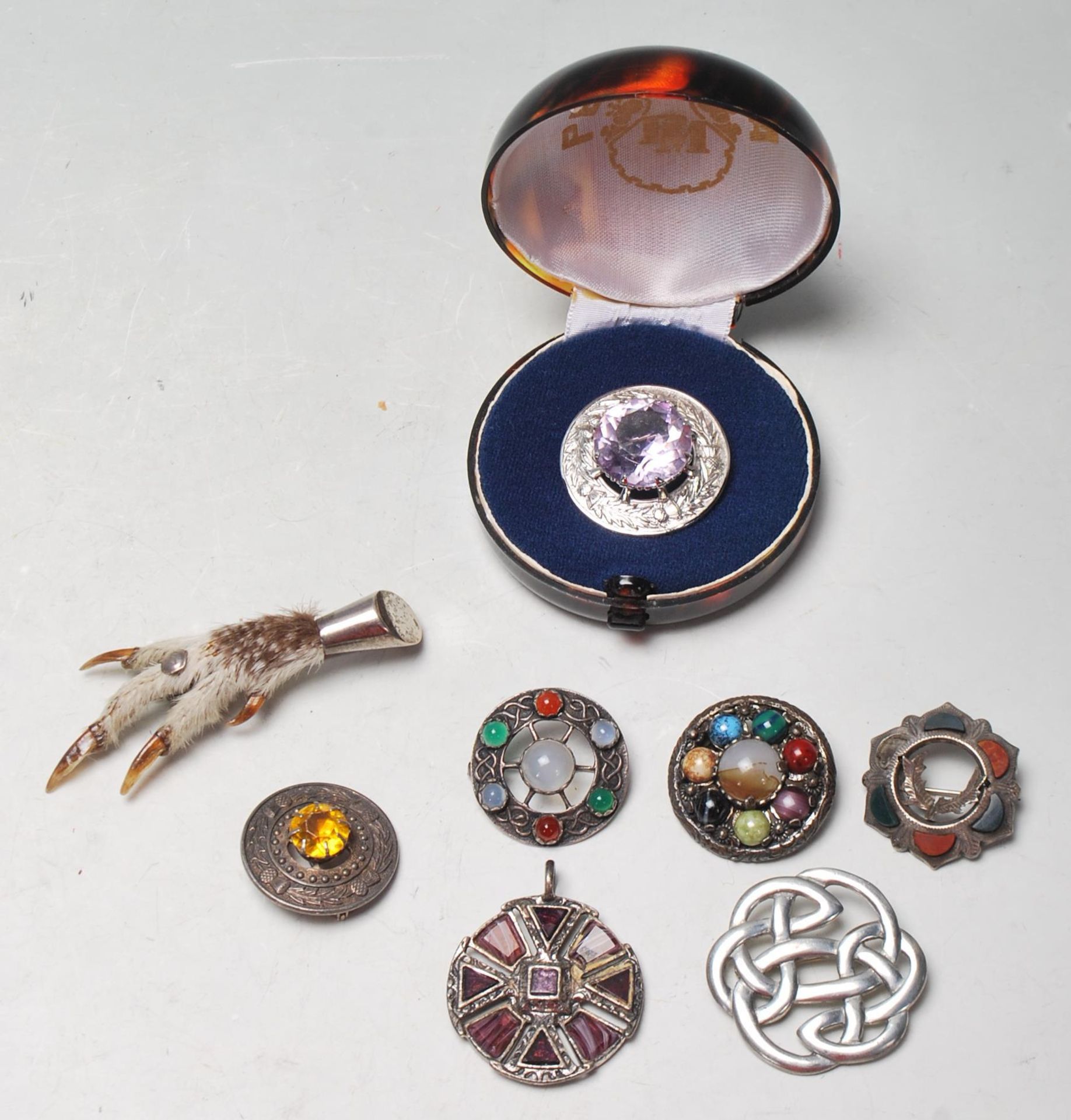 COLLECTION OF 20TH CENTURY SCOTTISH BROOCHES