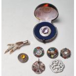 COLLECTION OF 20TH CENTURY SCOTTISH BROOCHES