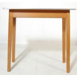 A VINTAGE RETOR 20TH CENTURY MELAMINE FORMICA KITCHEN TABLE