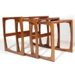 G-PLAN TEAK WOOD NEST OF TABLES - QUADRILLE - 1970’S