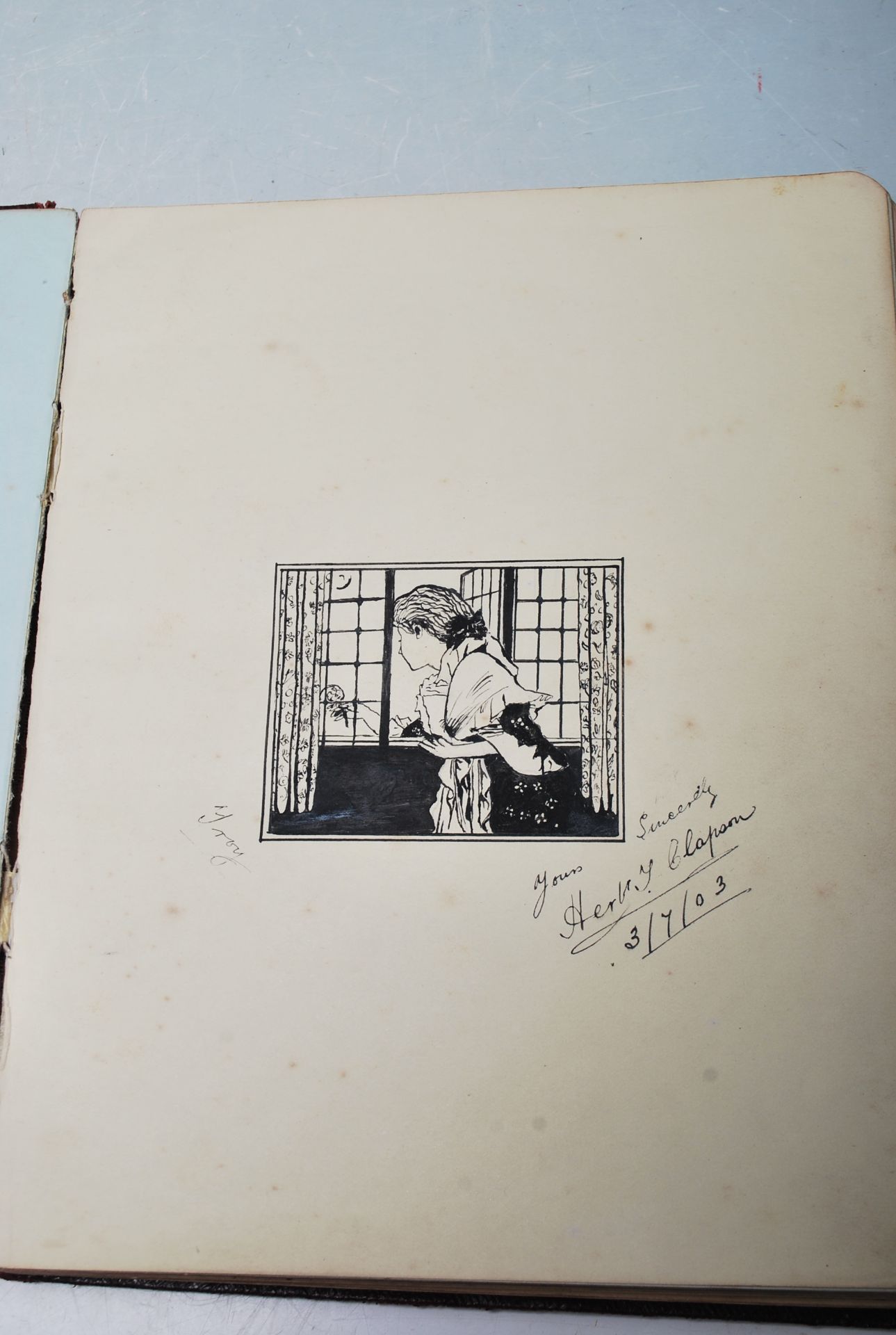 EDWARDIAN LOCAL INTEREST AUTOGRAPH BOOK - Image 2 of 15