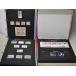 THREE STAMP ALBUMS CONSISTING OF NEW AND UNCIRULATED WELL PRESENTED STAMPS