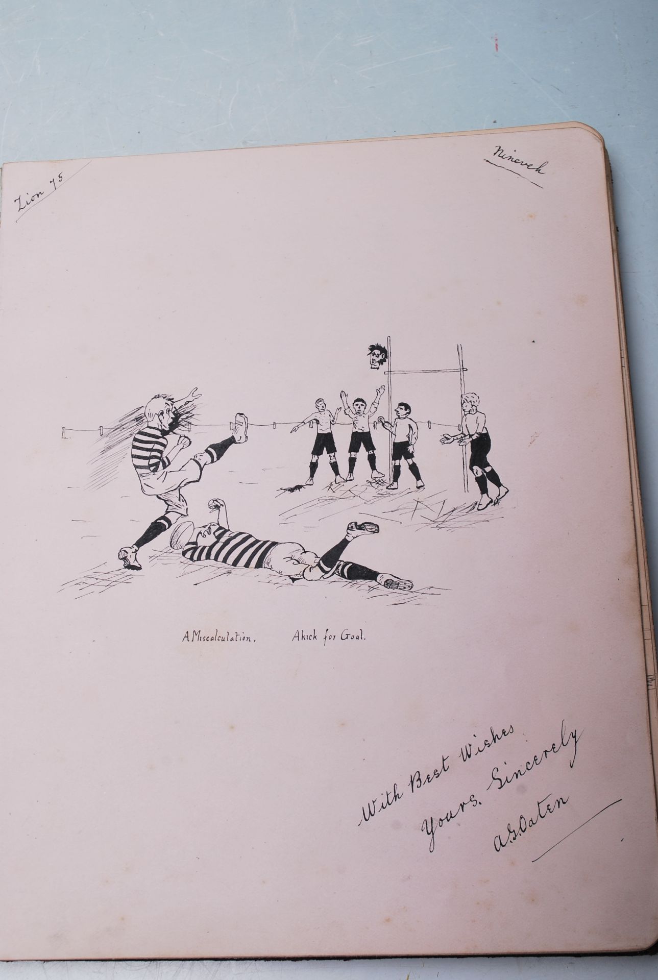 EDWARDIAN LOCAL INTEREST AUTOGRAPH BOOK - Image 3 of 15
