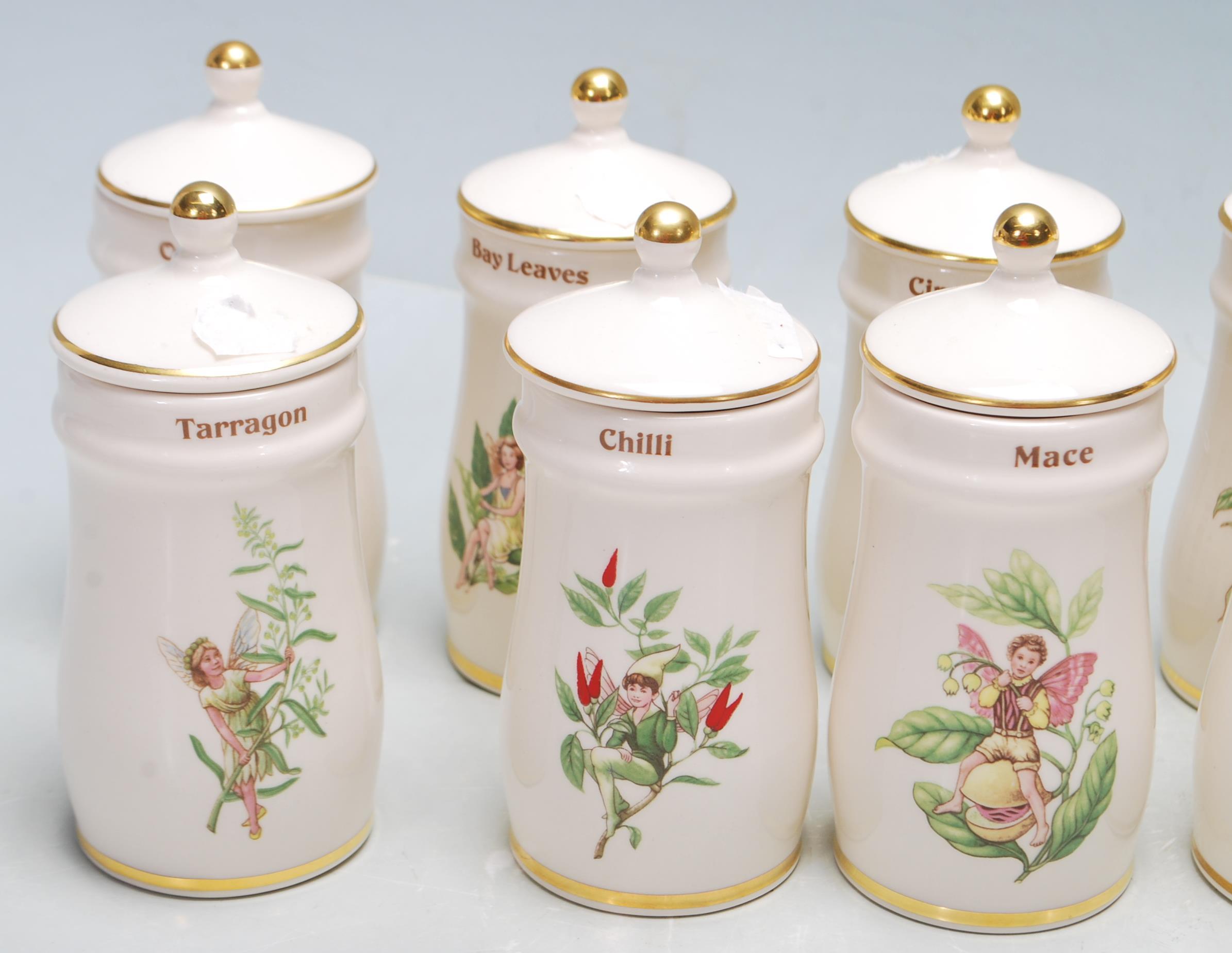 THE FLOWER FAIRY SPICE JARS BY GRESHAM MARKETING LTD - Image 8 of 14