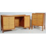 RETRO VINTAGE MIDE CENTURY 1950S AIR MINISTRY OAK CHEST OF DRAWERS